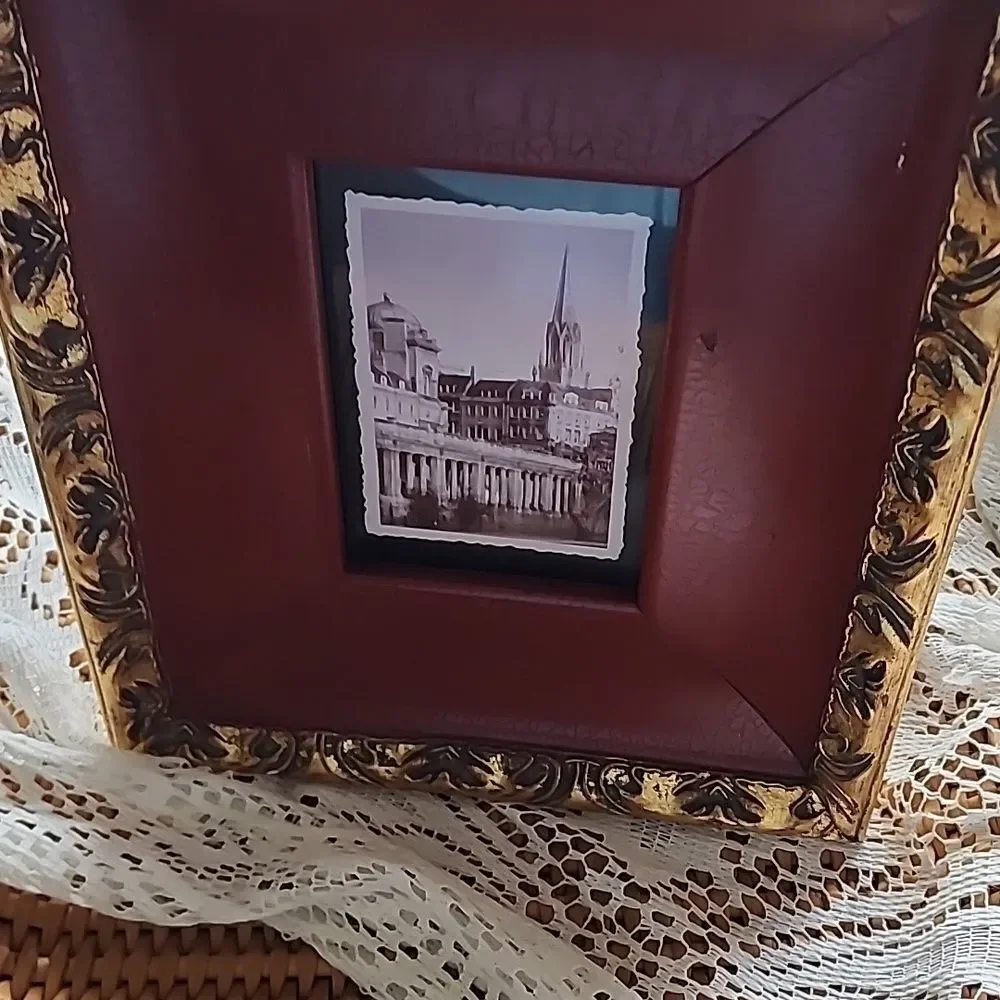 Vintage distressed faux